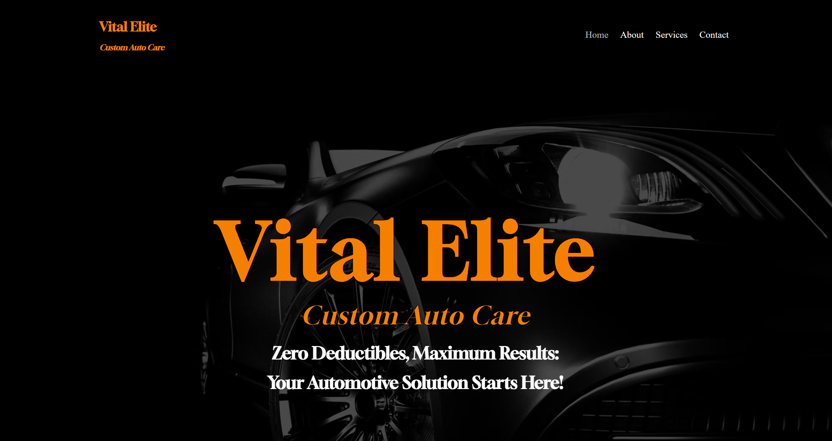 Vital Elite Custom Autocare screenshot